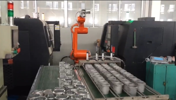 CNC加工机器人自动上下料