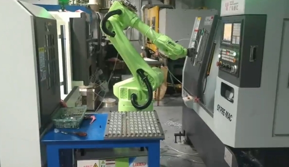CNC加工机器人自动上下料