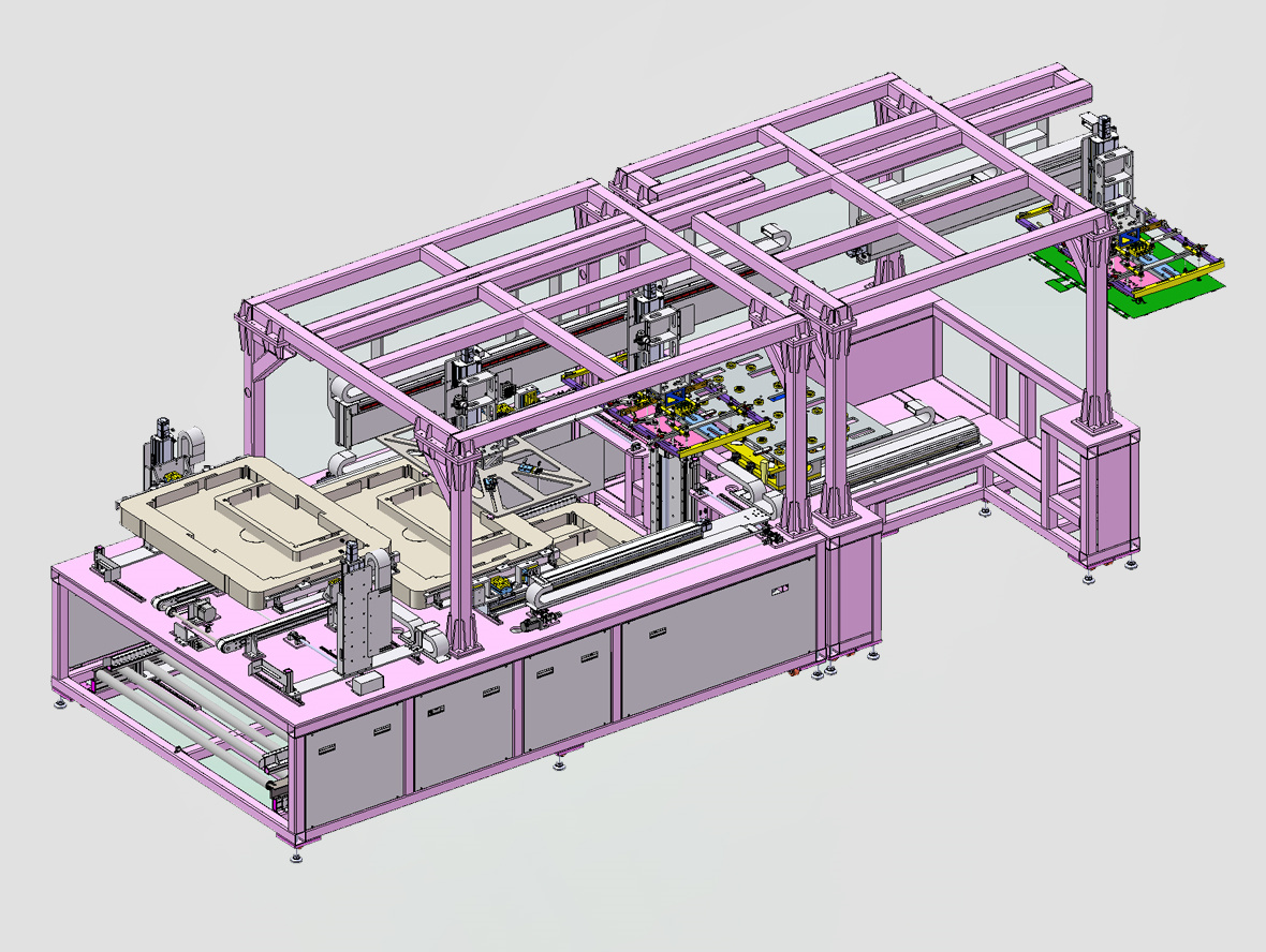 液晶面板生产线