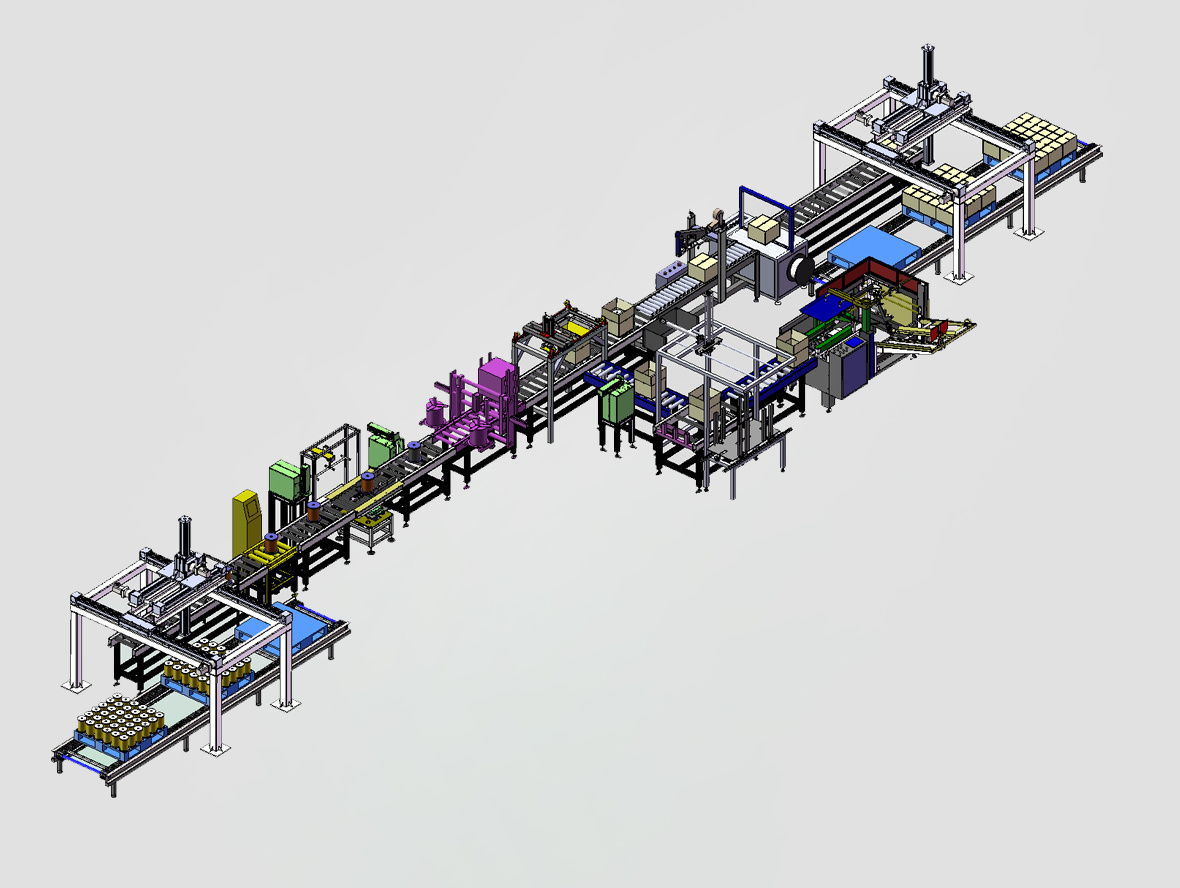 全自动漆包线生产线