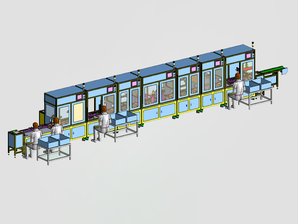 球泡自动组装生产线