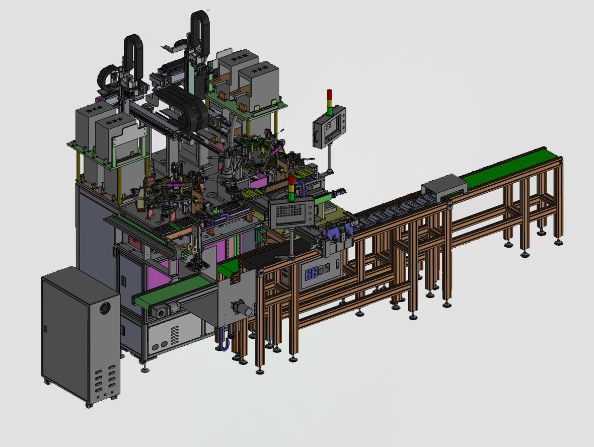 机器人自动抓取检测生产线
