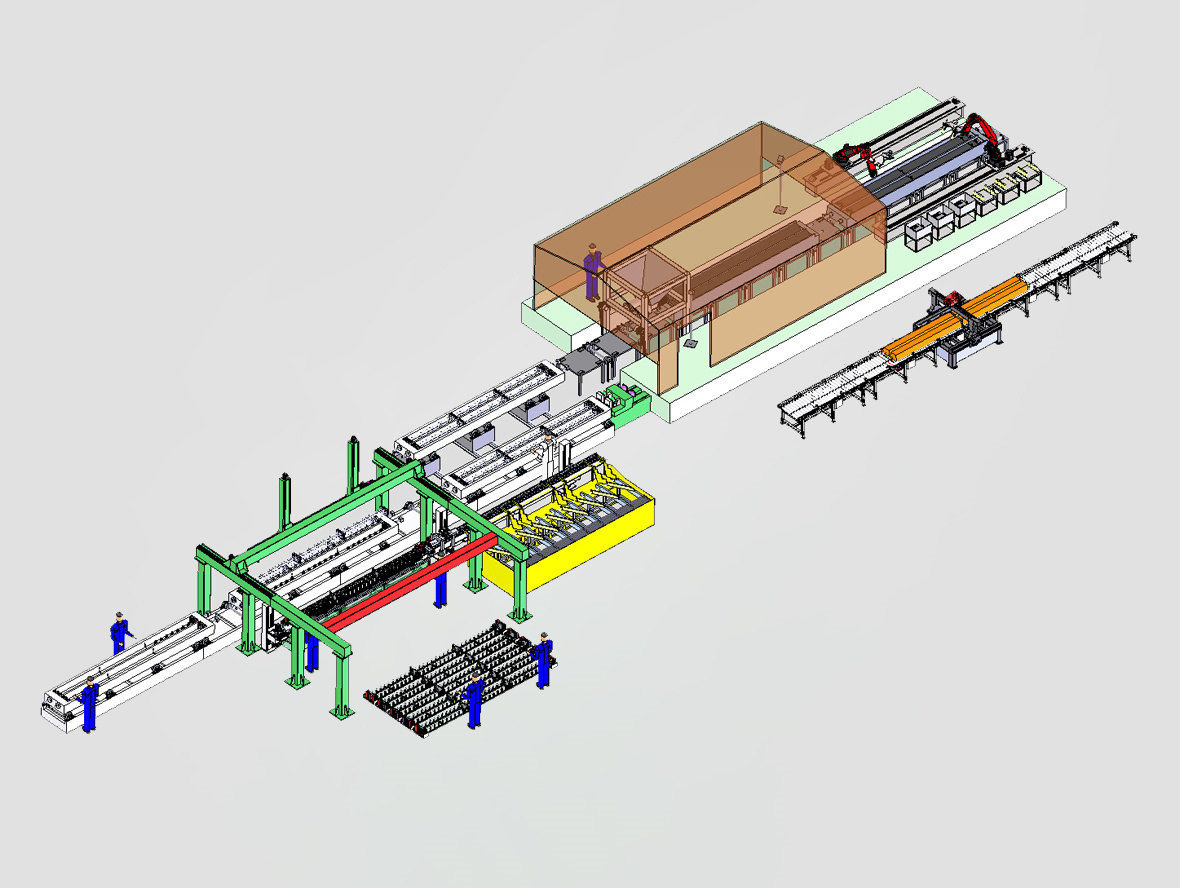 轨枕自动化生产线