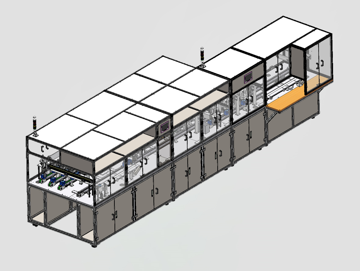 变压器生产线后段检测分拣回流线