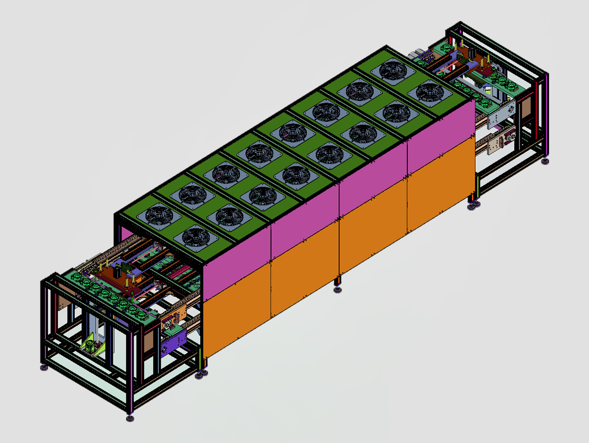 BMC塑封定子冷却线