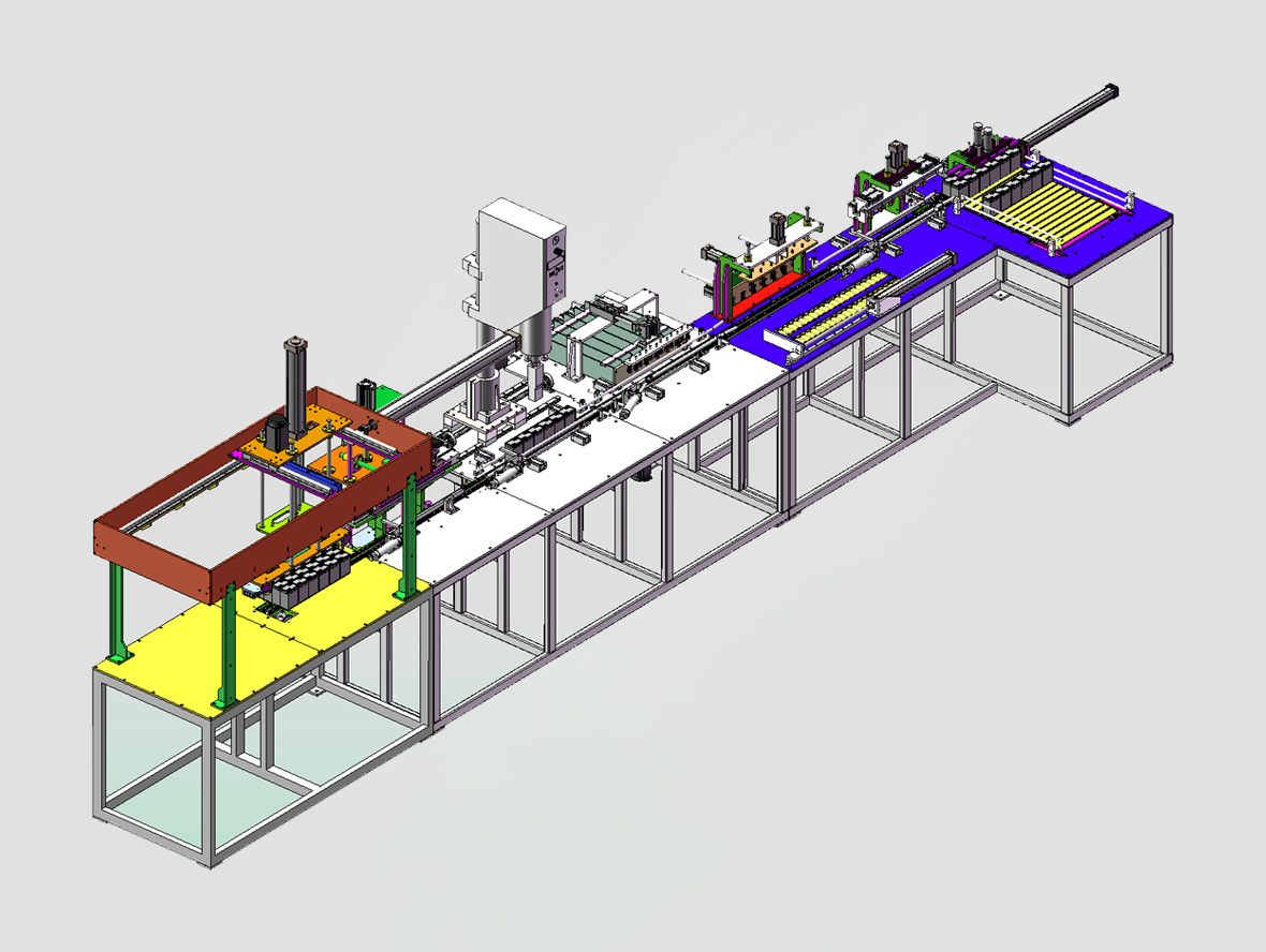 6V4后段电池生产线